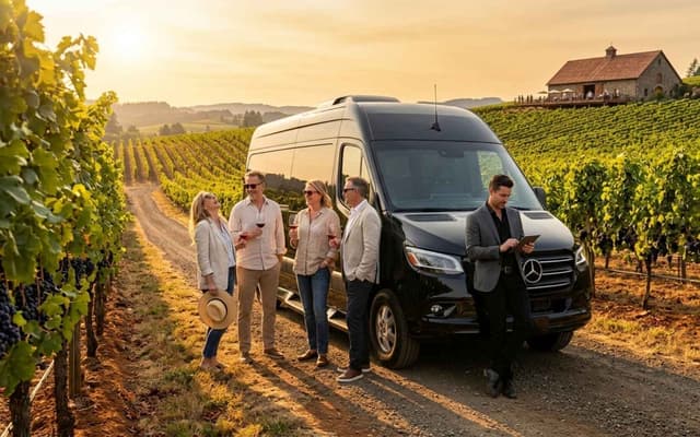 Wine Tour Transportation Service